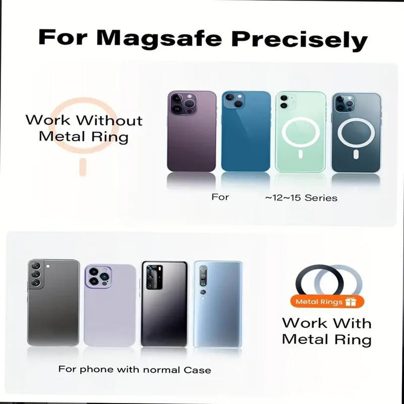 Magnetic Phone Holder Mount Attach to Any Metal Surface for Gym Golf Cart, 360 Degree Rotation Alloy Stand , Adjustable Stand for All Mobile Phones,Outdoor Indoor Sports Christmas Gift,New Yeargift